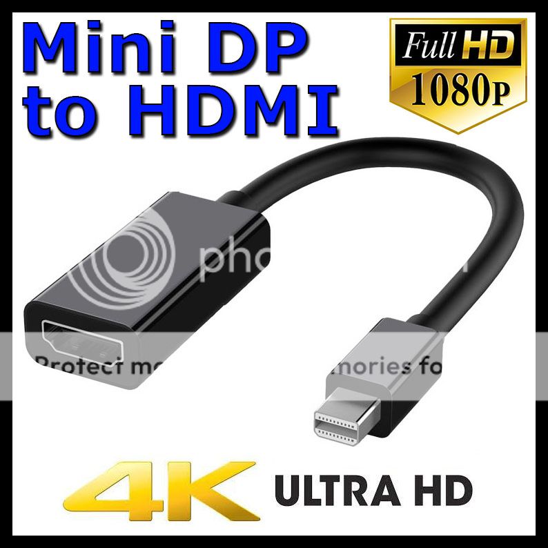 Mini DisplayPort DP Display Port to HDMI Adapter Cable For Microsoft Surface Pro eBay